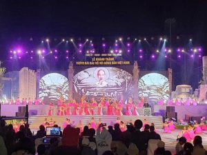 Khánh thành Tượng đài Bác Hồ tại thái bình 2