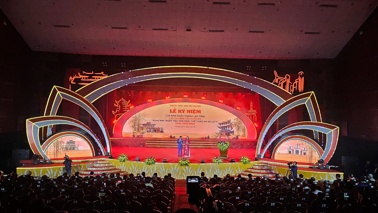 Lễ kỷ niệm 135 năm thành lập tỉnh Thái Bình