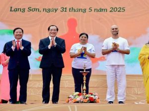 Ngày hội Yoga Quốc tế & Giao lưu Văn hóa Ấn Độ tại Lạng Sơn 8