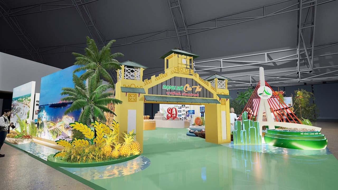Triển lãm Thành tựu 80 năm Rạng rỡ Cần Thơ 1