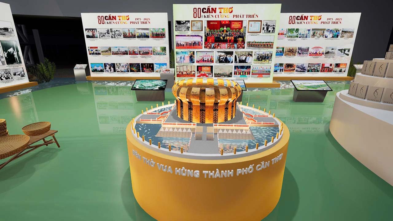 Triển lãm Thành tựu 80 năm Rạng rỡ Cần Thơ 2